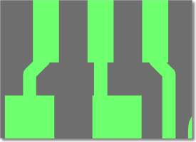 BAE Version 6.6: Autorouter - SMD-Pinanschlu&szlig;routing bevor BAE V6.6