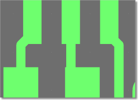 BAE Version 6.6: Autorouter - SMD-Pinanschlu&szlig;routing in BAE V6.6